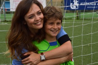 I babysitter: Francesca Cavallin e Davide Pinter