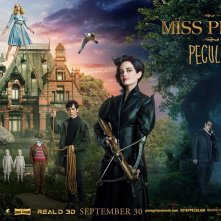 La casa per bambini speciali di Miss Peregrine: la locandina dedicata ai protagonisti