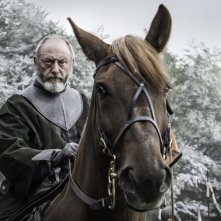 Il Trono di Spade: l'attore Liam Cunningham interpreta Davos in Battle of the Bastards