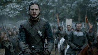 Il Trono di Spade: l'attore Kit Harington pronto per la battaglia in Battle of the Bastards