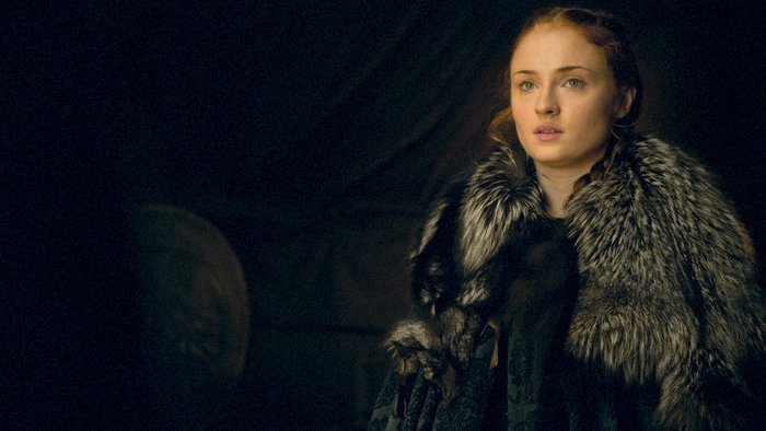 Il Trono di Spade: l'attrice Sophie Turner interpreta Sansa in Battle of the Bastards