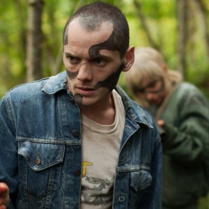Green Room: Anton Yelchin in un momento del film