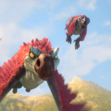 L'era glaciale - In rotta di collisione: Dakoraptor in volo