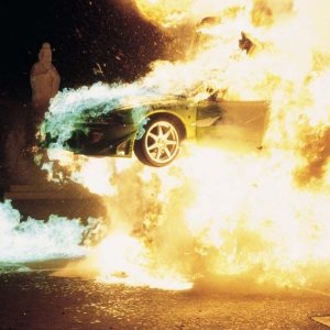 The Fast and the Furious: una spettacolare scena d'azione del film