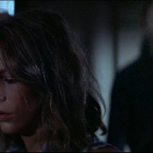 Jamie Lee Curtis in Halloween di John Carpenter 1978