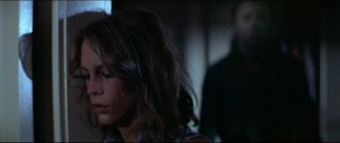 Jamie Lee Curtis in Halloween di John Carpenter 1978
