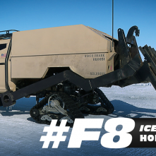 Fast 8: uno dei veicoli usati per le riprese