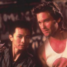 Grosso guaio a Chinatown: Kurt Russell e Dennis Dun in una scena del film
