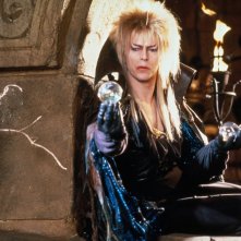 Labyrinth - Dove tutto è possibile: David Bowie in una scena del film