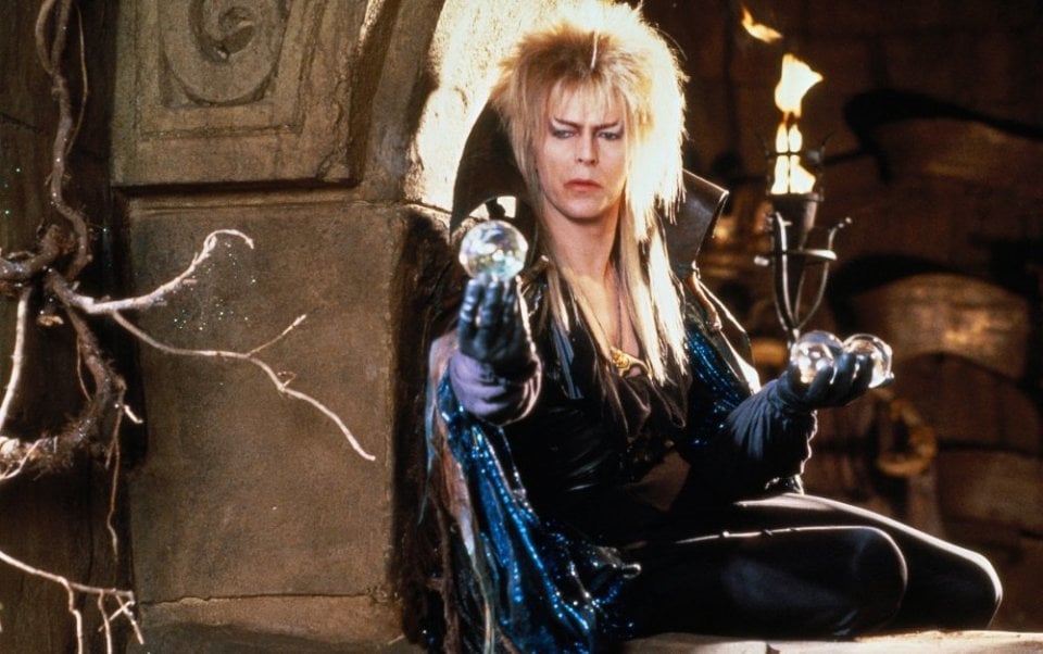 Labyrinth - Dove tutto è possibile: David Bowie in una scena del film