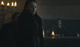 Il trono di spade 6: Lyanna Mormont in un istante di The Winds of Winter
