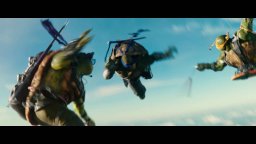 Tartarughe Ninja: Fuori dall'ombra - Clip 'Salto dall'aereo'