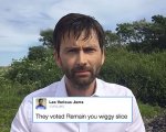 David Tennant legge gli insulti rivolti a Donald Trump dagli scozzesi