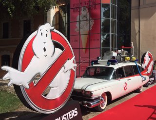 Ghostbusters: La Ecto-1 a Roma per la presentazione del film
