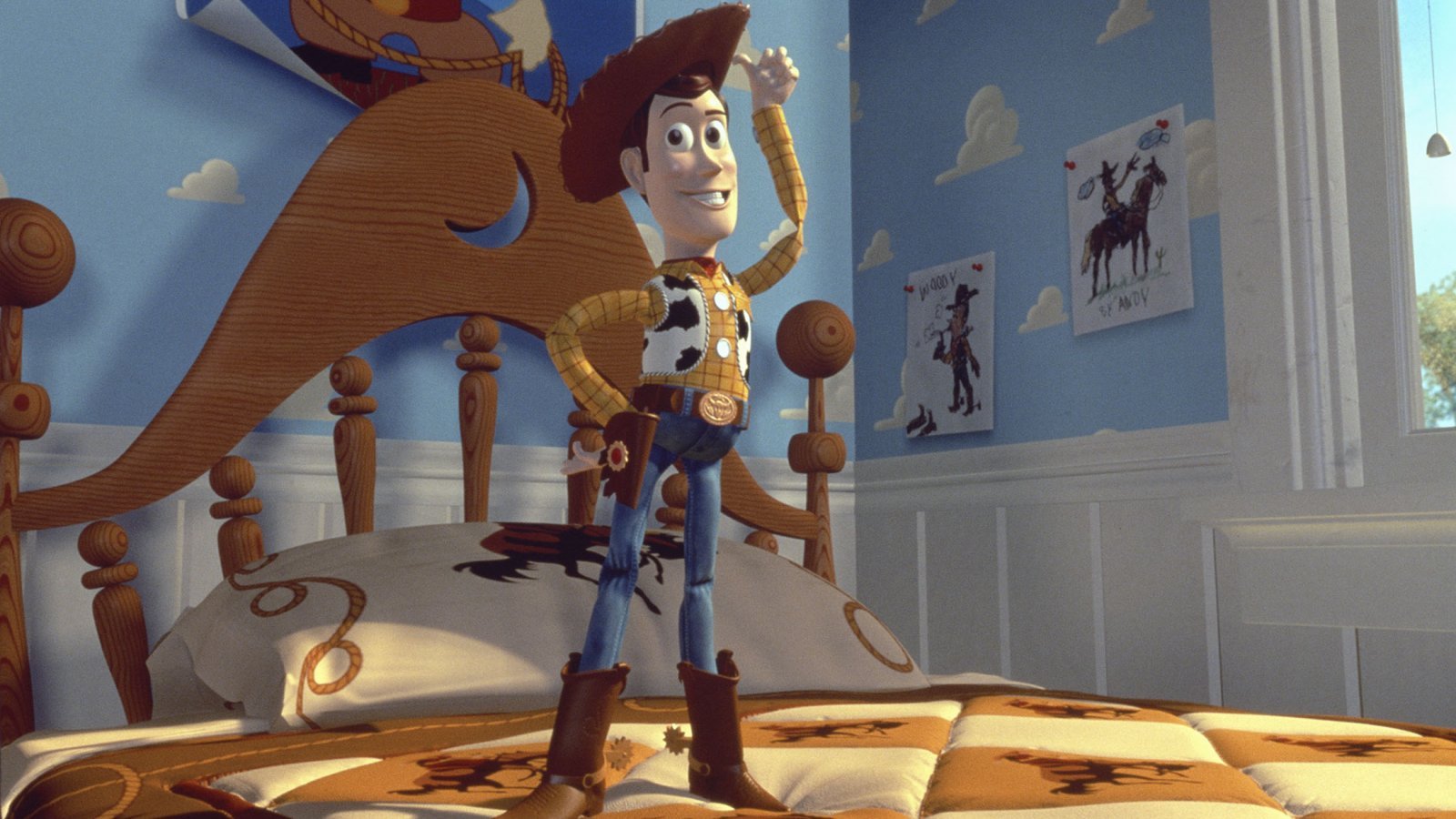 Una scena di Toy Story