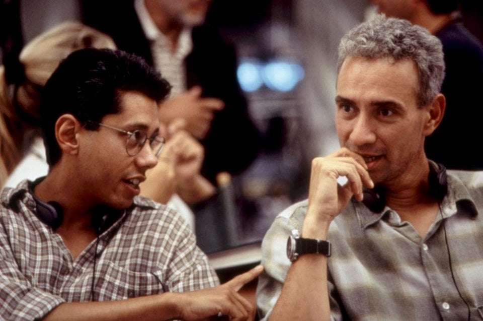 Independence Day: Roland Emmerich e Dean Devlin sul set del film