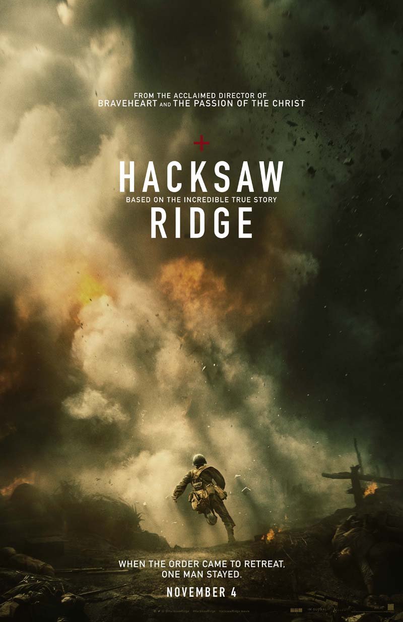 Hacksaw Ridge: una locandina del film