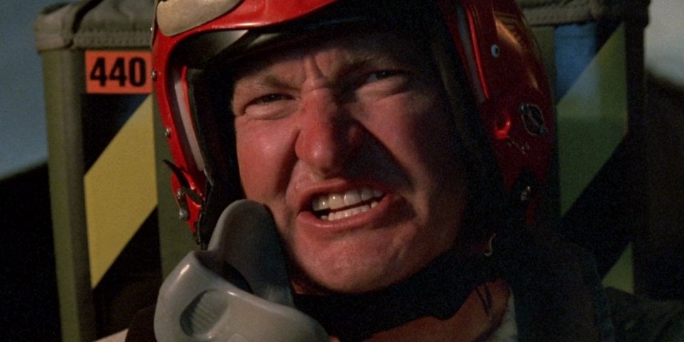 Independence Day: un primo piano di Randy Quaid