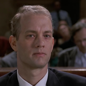 Philadelphia: un primo piano di Tom Hanks