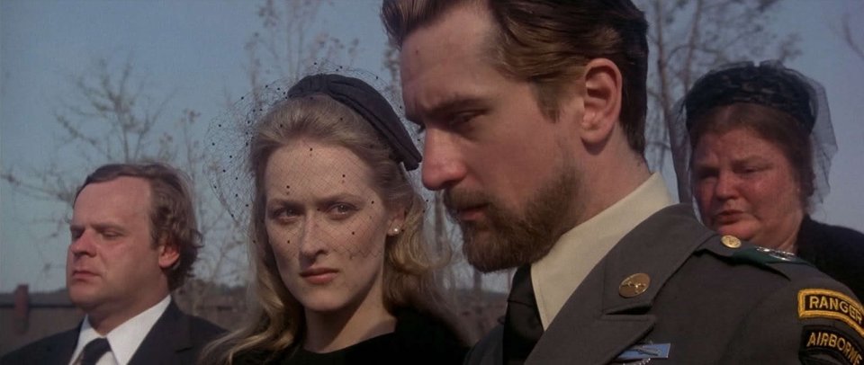Meryl Streep e Robert De Niro ne Il cacciatore