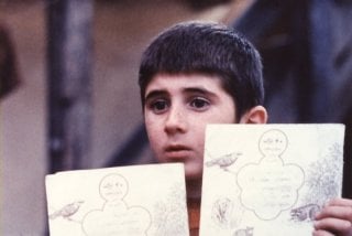 Dov'è la casa del mio amico? Una scena del film di Kiarostami