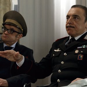 Complimenti per la connessione: uno scatto che ritrae Francesco Scali e Nino Frassica