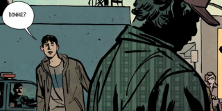 Outcast: un panel dei comics
