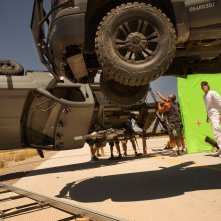 Transformers: The Last Knight - Michael Bay sul set