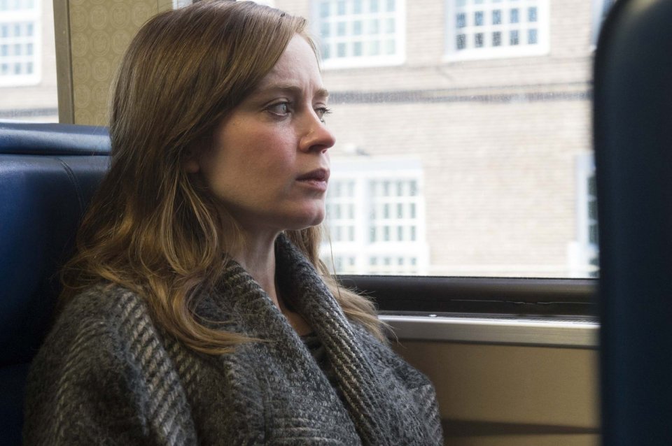 La ragazza del treno: Emily Blunt in una scena del film