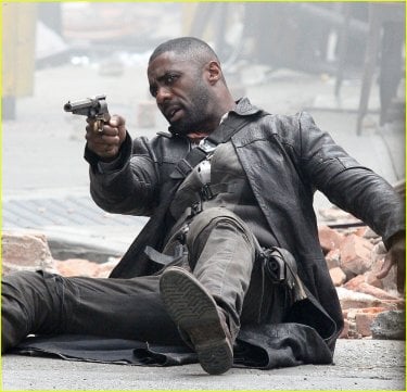 The Dark Tower: Idris Elba in azione sul set