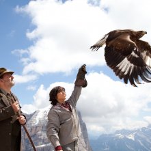 Abel - Il figlio del vento: Manuel Camacho e Jean Reno in un'immagine del film