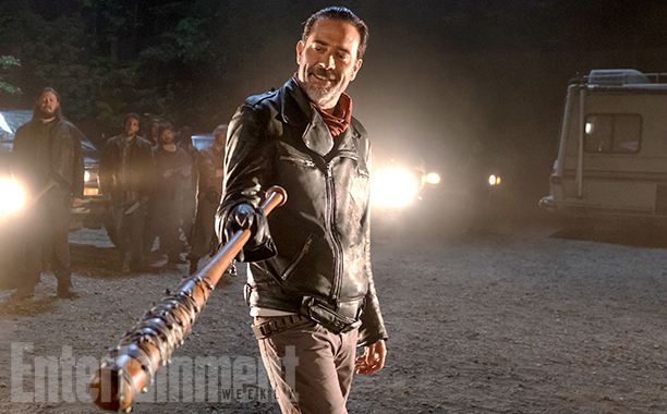 The Walking Dead: Negan in una foto della settima stagione