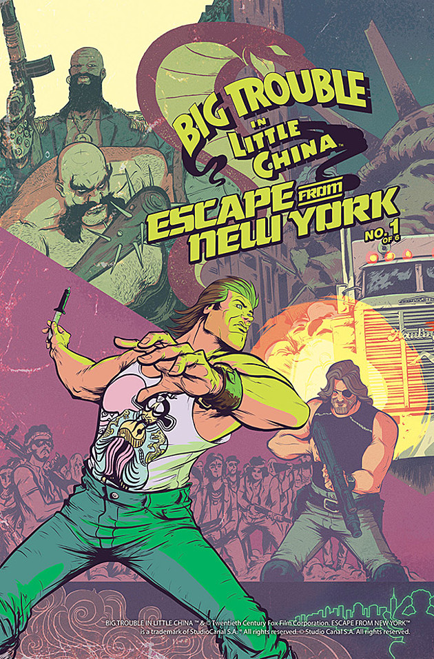 1997: Fuga da New York, Grosso guaio a Chinatown: il crossover a fumetti