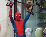 Spider-Man: Homecoming - Tom Holland in azione sul set