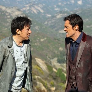 Skiptrace - Missione Hong Kong: Johnny Knoxville e Jackie Chan in un momento del film
