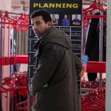 L'effetto acquatico: Samir Guesmi in una scena del film