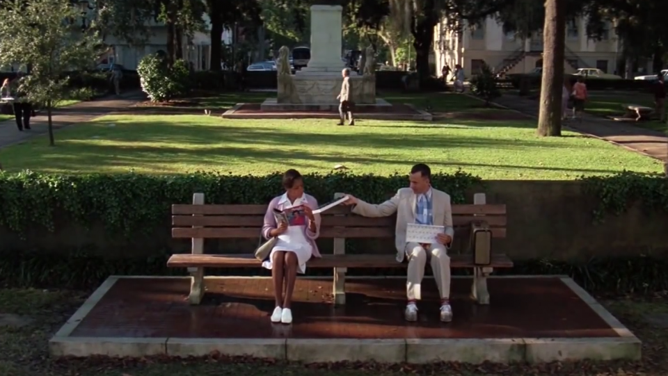 Forrest Gump: una celebre immagine del film