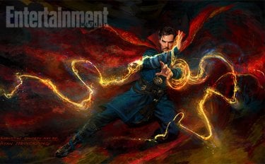 Doctor Strange: un concept art del film