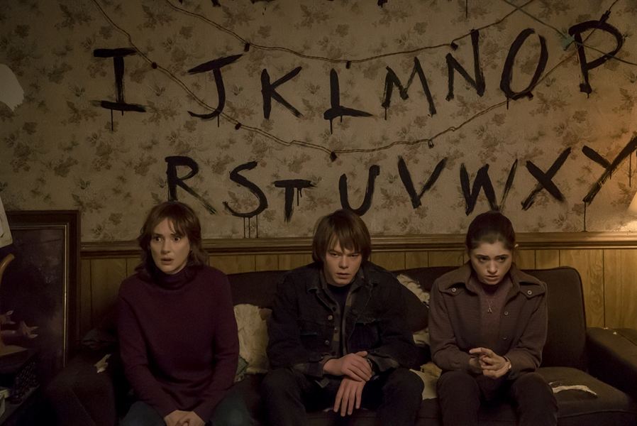 Stranger Things: una foto dei protagonisti della serie