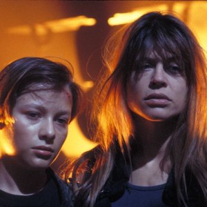 Terminator 2: Linda Hamilton ed Edward Furlong