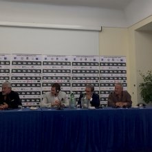 L'era glaciale - In rotta di collisione: Claudio Bisio, Pino Insegno, Lee Ryan, Massimo Giuliani e Marco Guadagno all'Ischia Global Fest