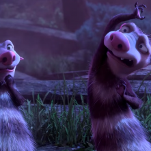 L'era glaciale 5:  i due simpatici opossum Crash e Eddie