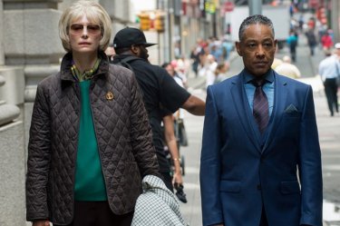 Okja: Tilda Swinton e Giancarlo Esposito sul set a new York