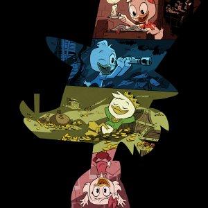 Ducktales: un'immagine realizzata per la serie tv