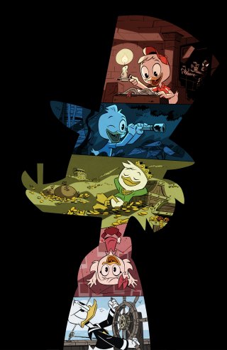 Ducktales: un'immagine realizzata per la serie tv