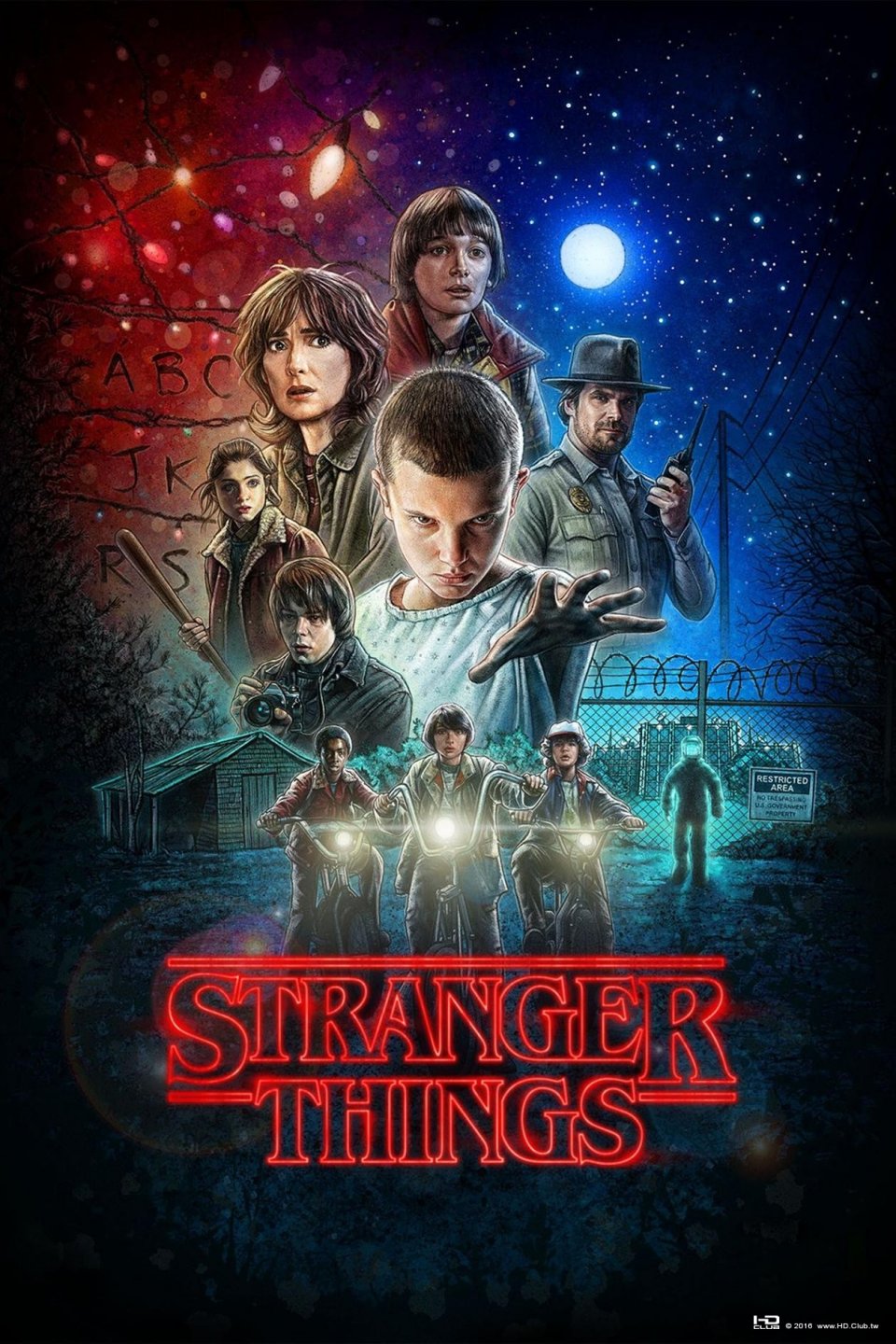 Stranger Things, il poster disegnato da Drew Struzan