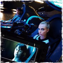 Valerian e la città dei mille pianeti: l'attrice Cara Delevingne sul set