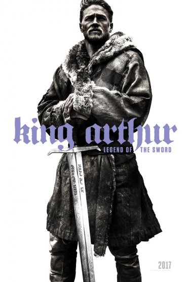 King Arthur: la locandina del film con Charlie Hunnam