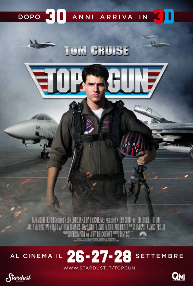 Top Gun Locandina 3D