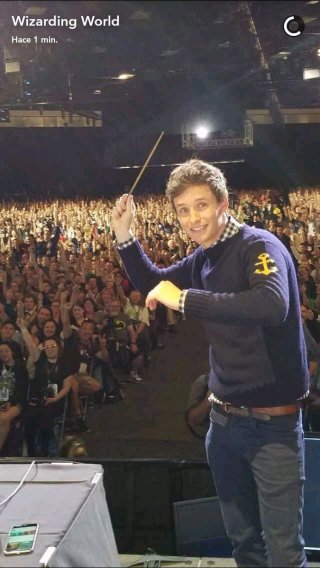Eddie Redmayne al panel del Comic-Con di Animali Fantastici e Dove Trovarli